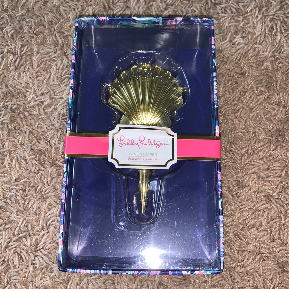 NIB Lilly Pulitzer Wine Stopper Scale Up